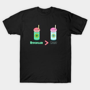 Regular vs. Diet T-Shirt